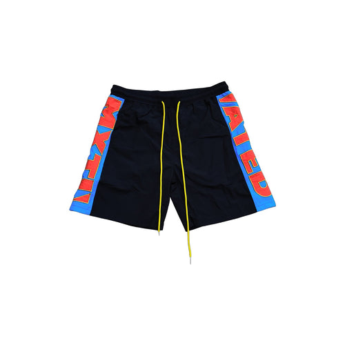 7 inch Nylon Workout Shorts (Hot-Wheels)